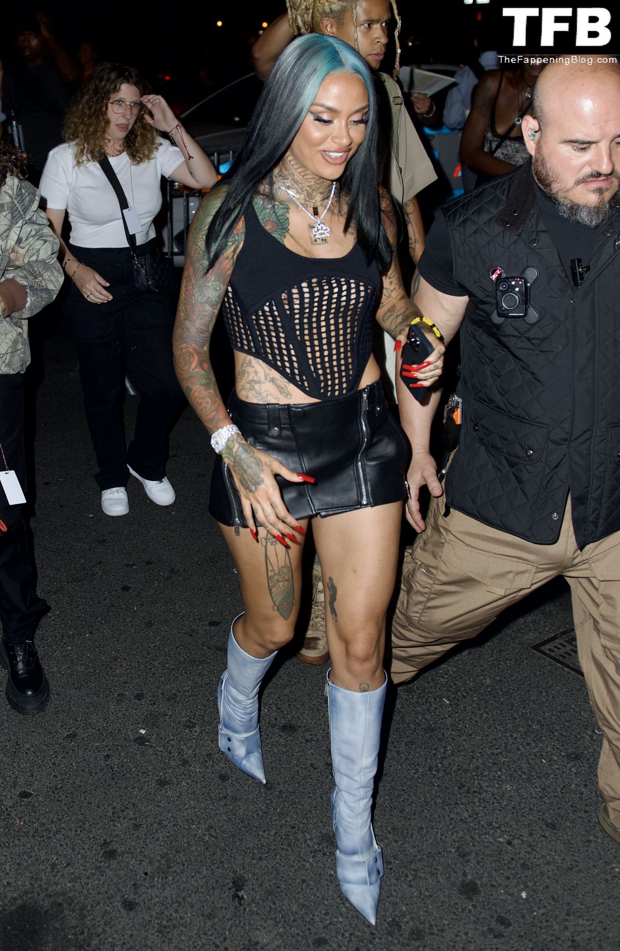 Kehlani See Through Nudity The Fappening Blog 5 - Kehlani Flashes Her Nude Tits in NYC (17 Photos)