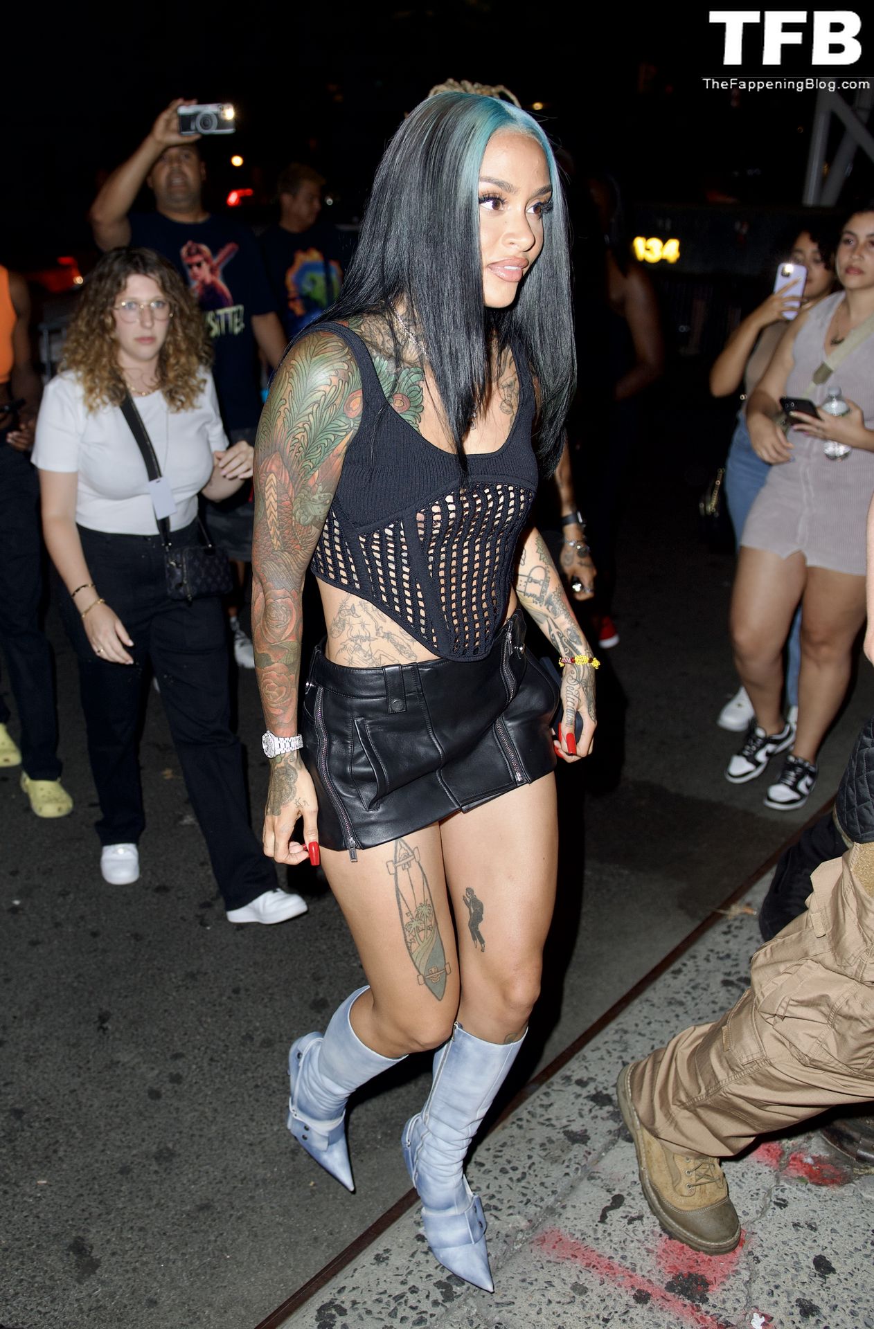 Kehlani See Through Nudity The Fappening Blog 6 - Kehlani Flashes Her Nude Tits in NYC (17 Photos)