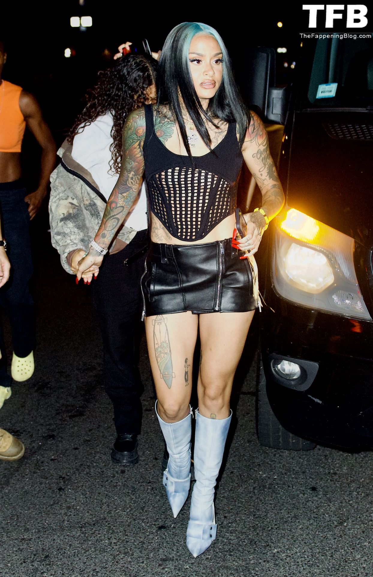 Kehlani See Through Nudity The Fappening Blog 8 - Kehlani Flashes Her Nude Tits in NYC (17 Photos)