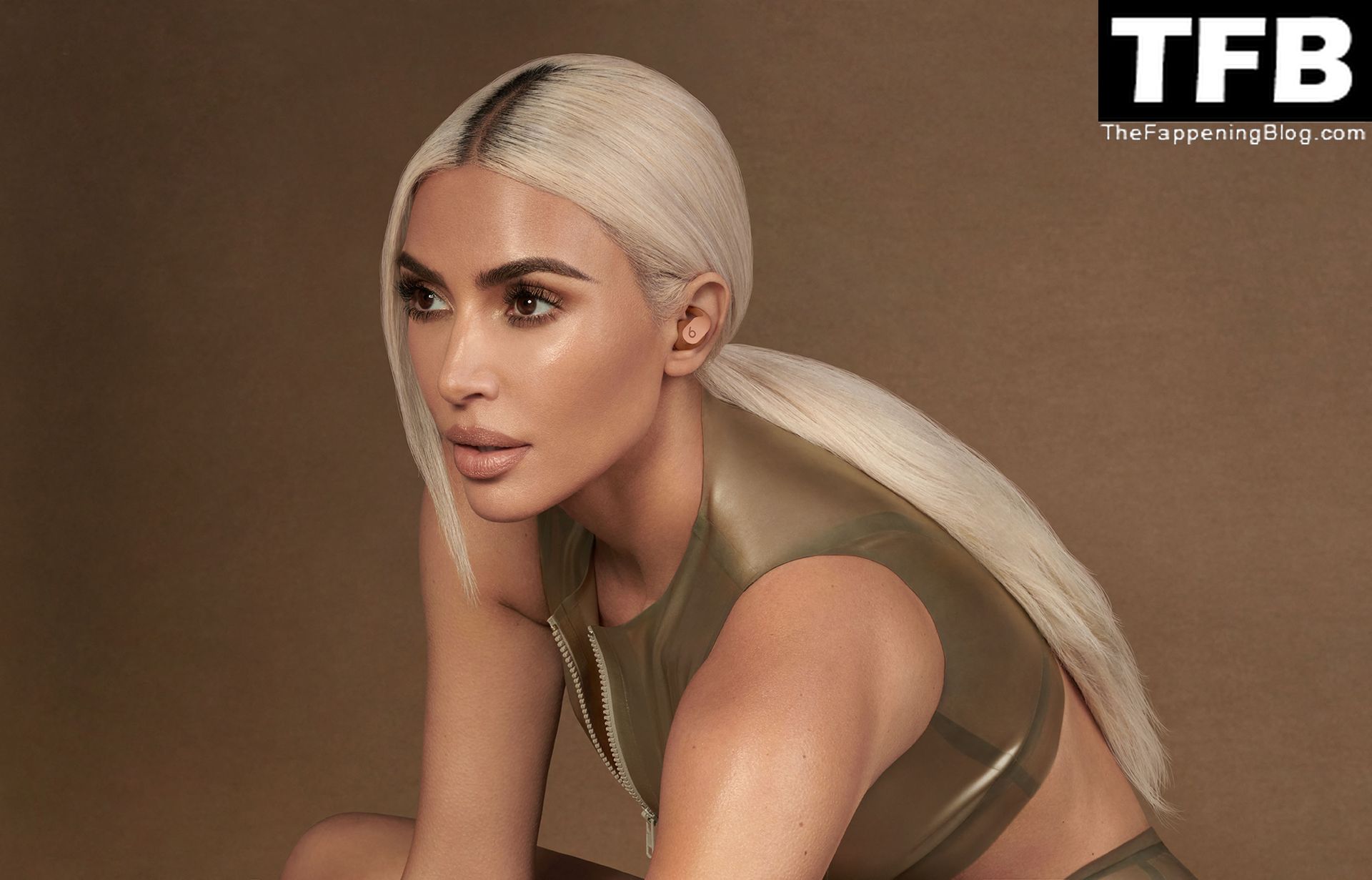 Kim Kardashian Sexy The Fappening Blog 1 - Kim Kardashian Promotes “Beats x Kim” Wireless Airbuds in a Sexy Shoot (9 Photos)