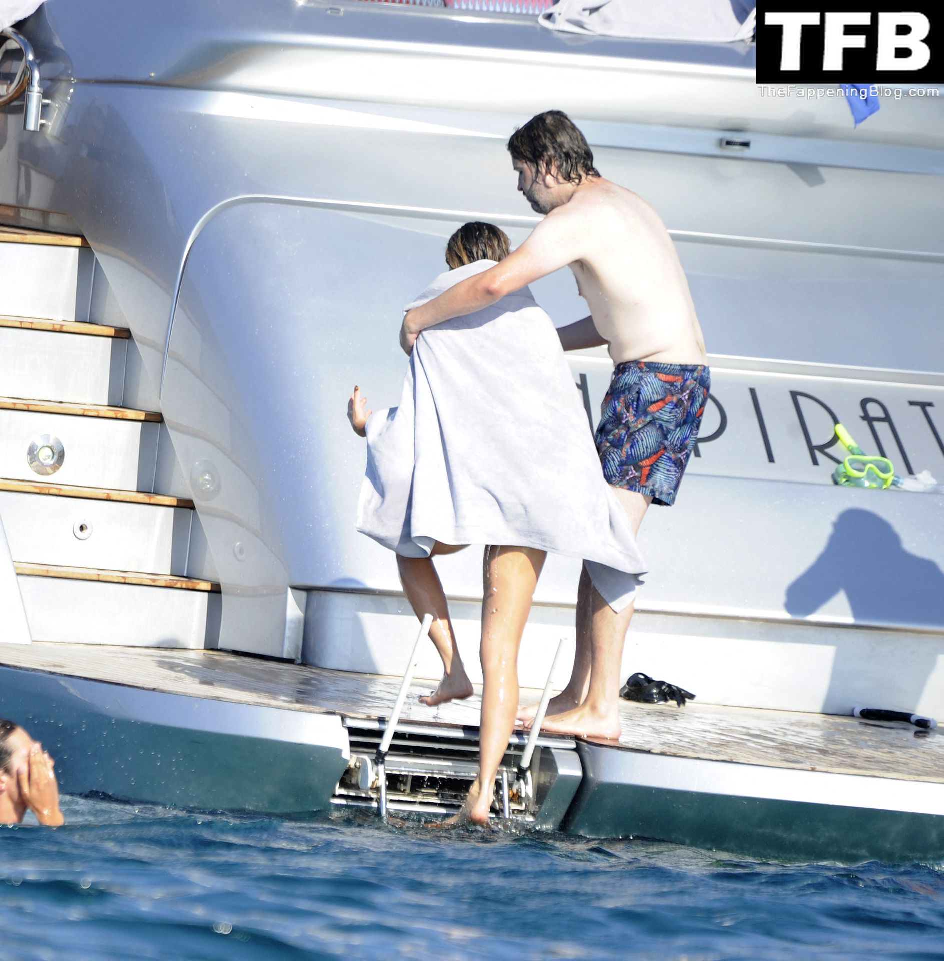 Margot Robbie Sexy The Fappening Blog 13 - Margot Robbie & Rami Malek Enjoy a Fun Boat Day in Formentera (43 Photos)