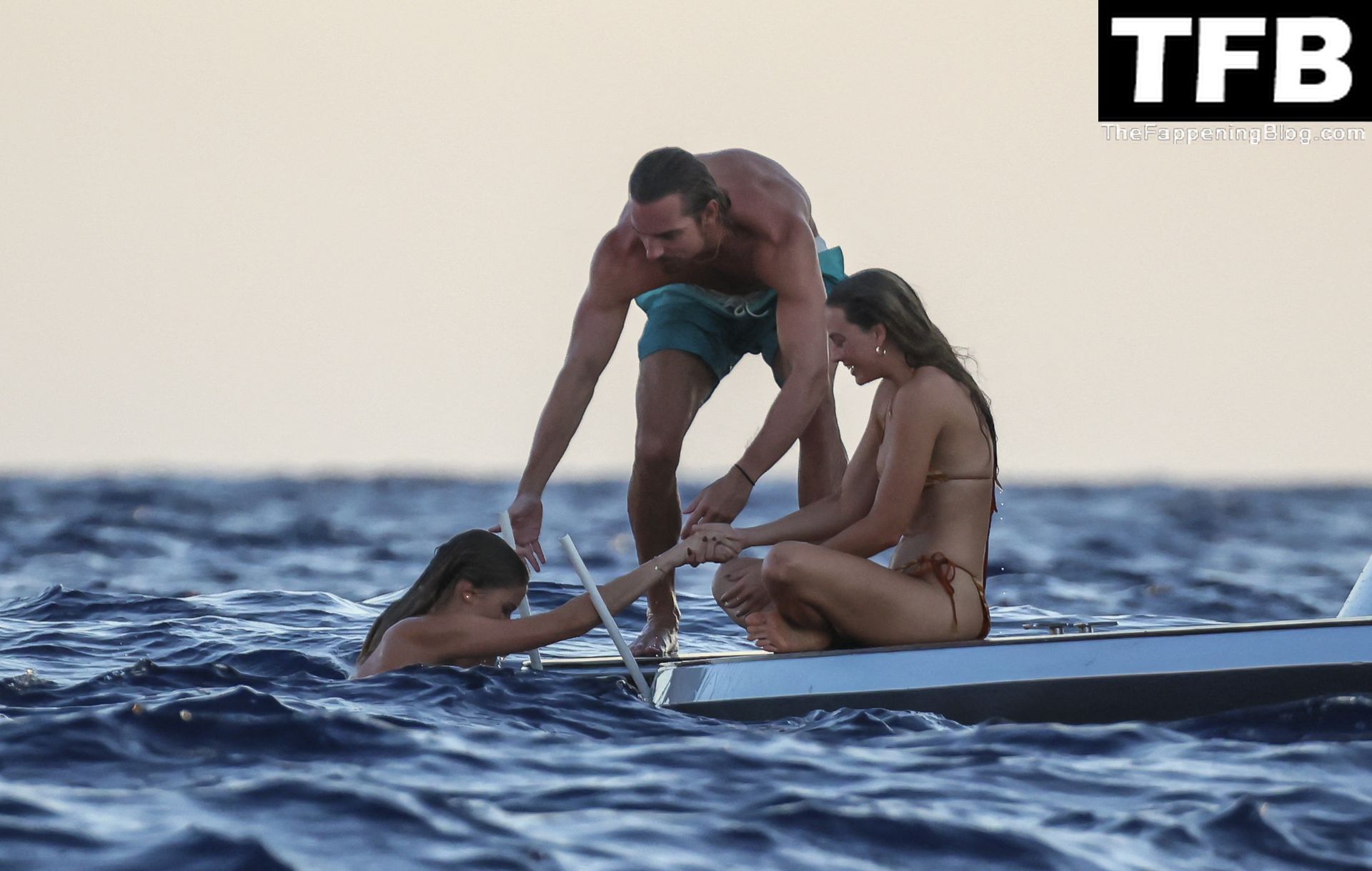 Margot Robbie Sexy The Fappening Blog 32 - Margot Robbie & Rami Malek Enjoy a Fun Boat Day in Formentera (43 Photos)