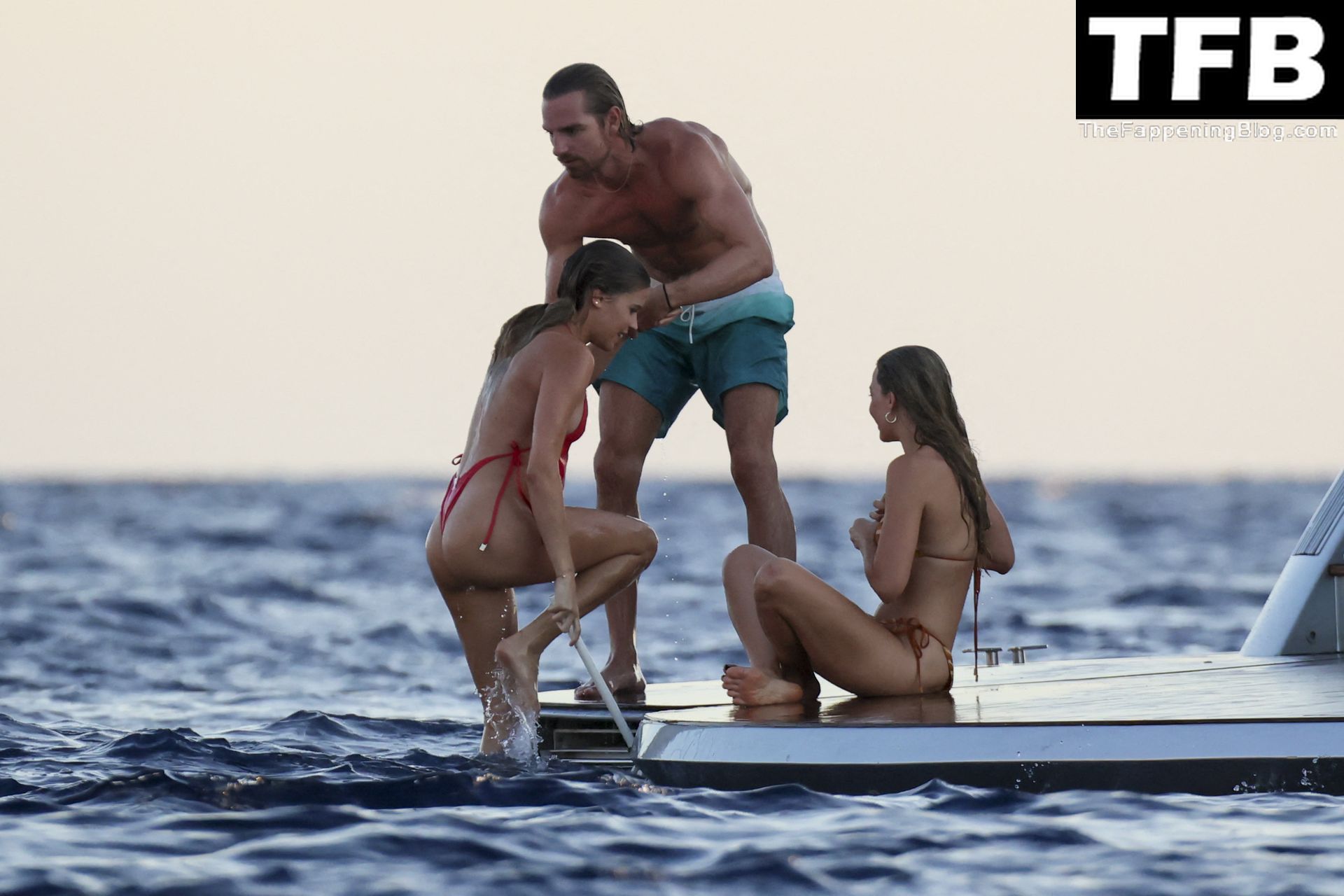 Margot Robbie Sexy The Fappening Blog 35 - Margot Robbie & Rami Malek Enjoy a Fun Boat Day in Formentera (43 Photos)