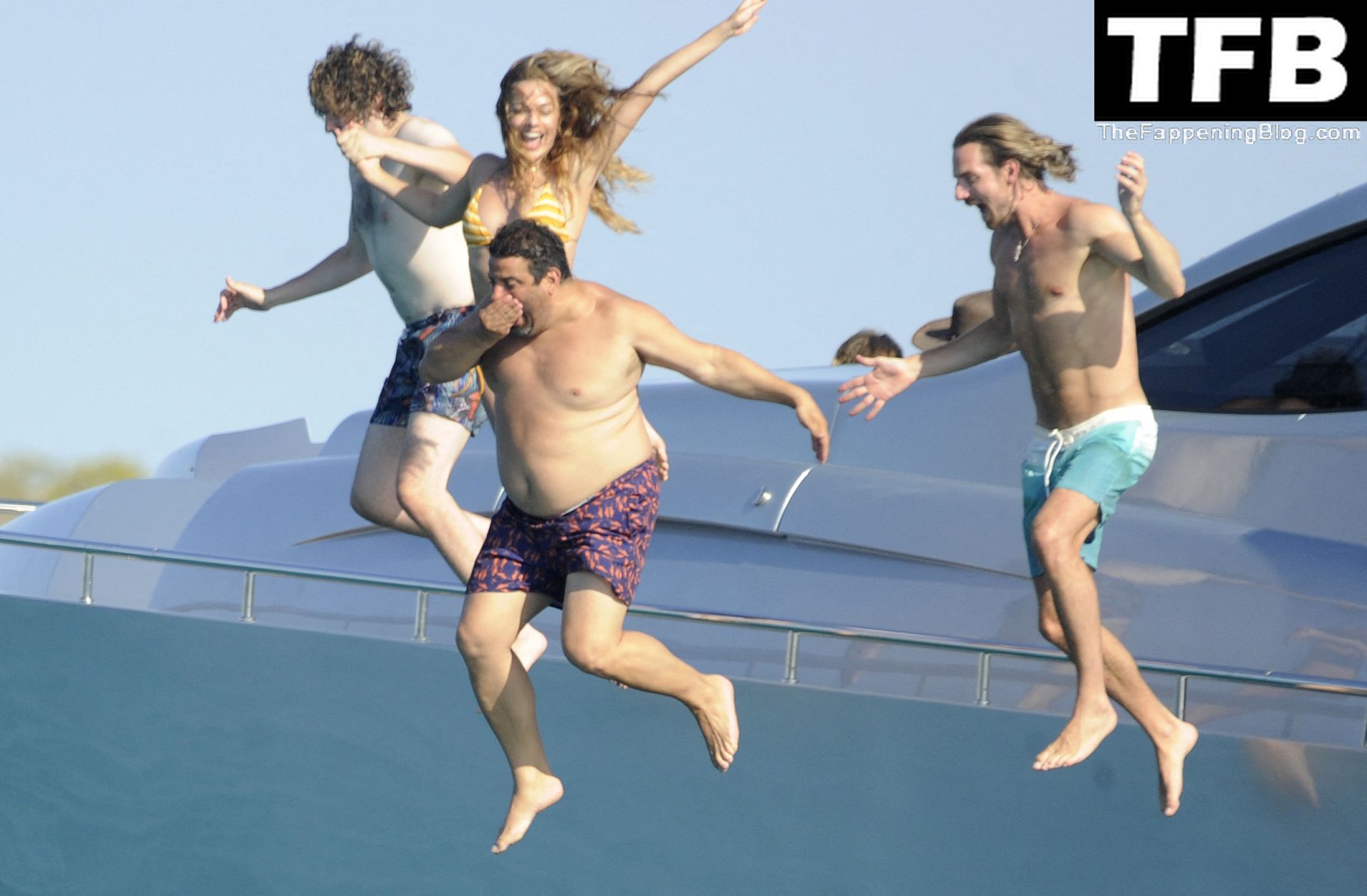 Margot Robbie Sexy The Fappening Blog 7 - Margot Robbie & Rami Malek Enjoy a Fun Boat Day in Formentera (43 Photos)