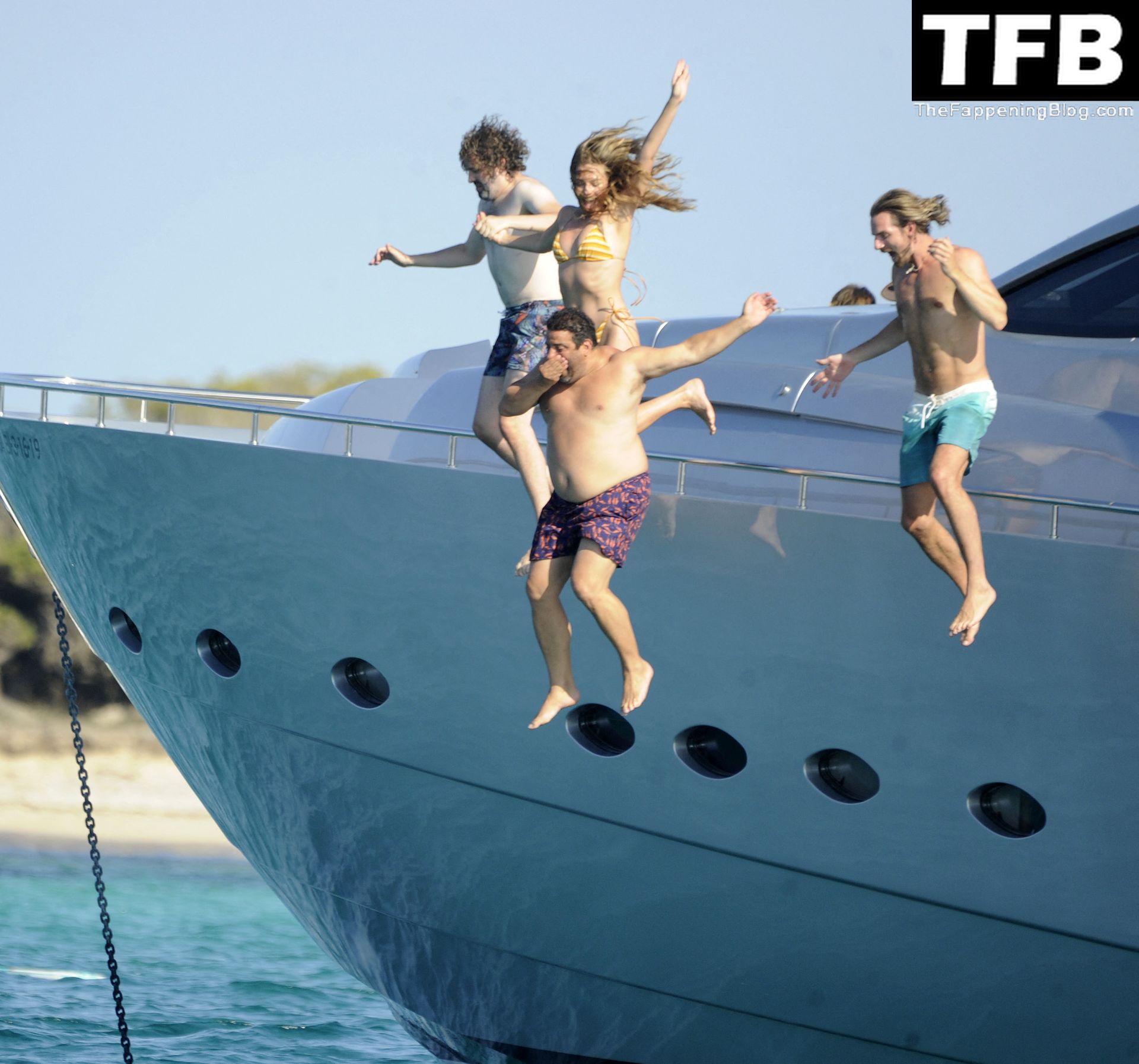 Margot Robbie Sexy The Fappening Blog 8 - Margot Robbie & Rami Malek Enjoy a Fun Boat Day in Formentera (43 Photos)