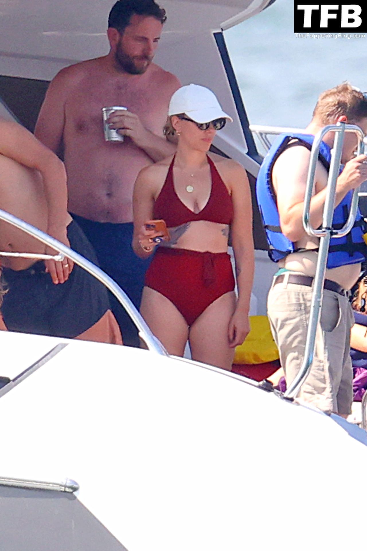 Scarlett Johansson Sexy The Fappening Blog 12 - Scarlett Johansson Hits the Ocean in a Red Bikini in East Hampton (97 Photos)