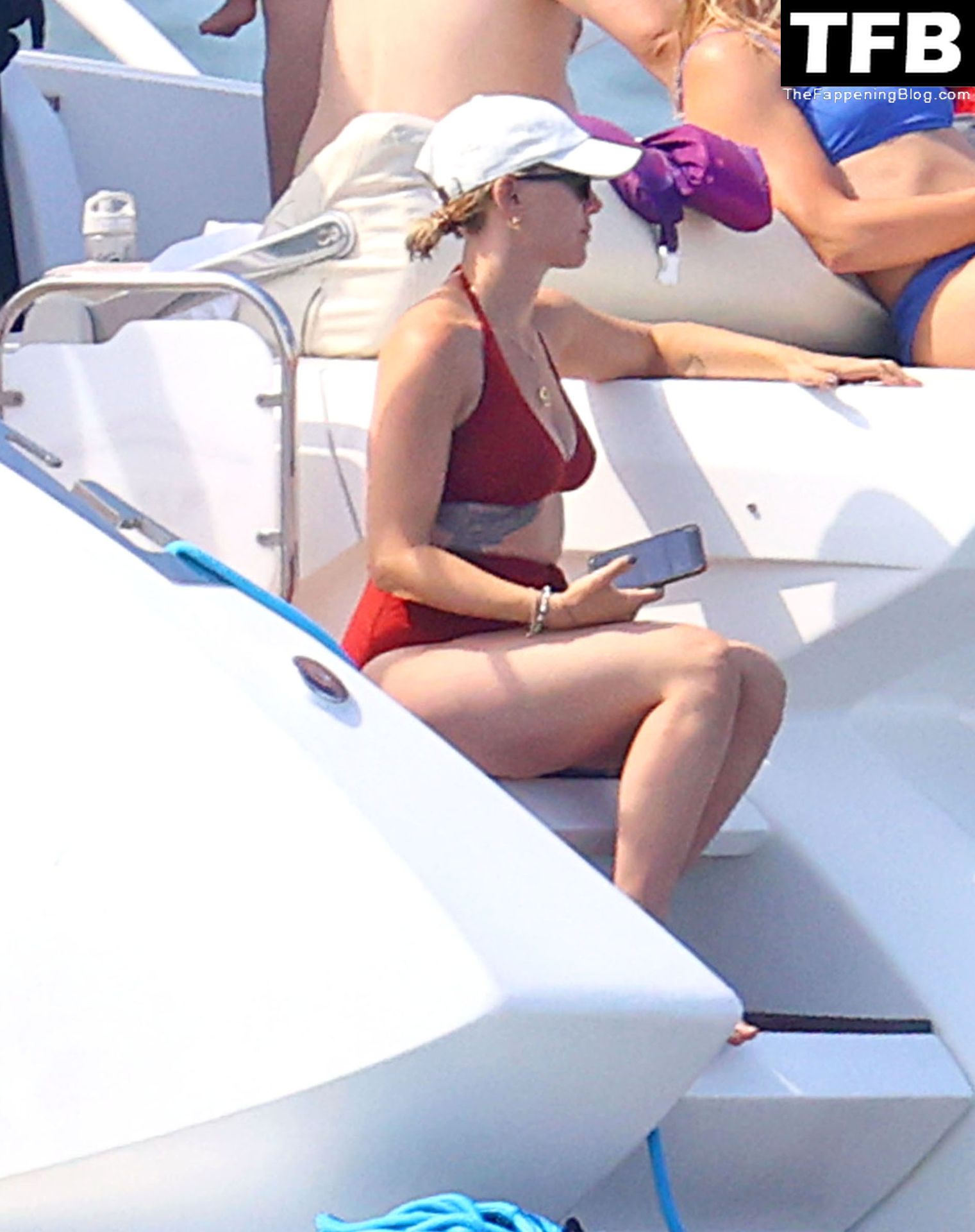 Scarlett Johansson Sexy The Fappening Blog 19 - Scarlett Johansson Hits the Ocean in a Red Bikini in East Hampton (97 Photos)