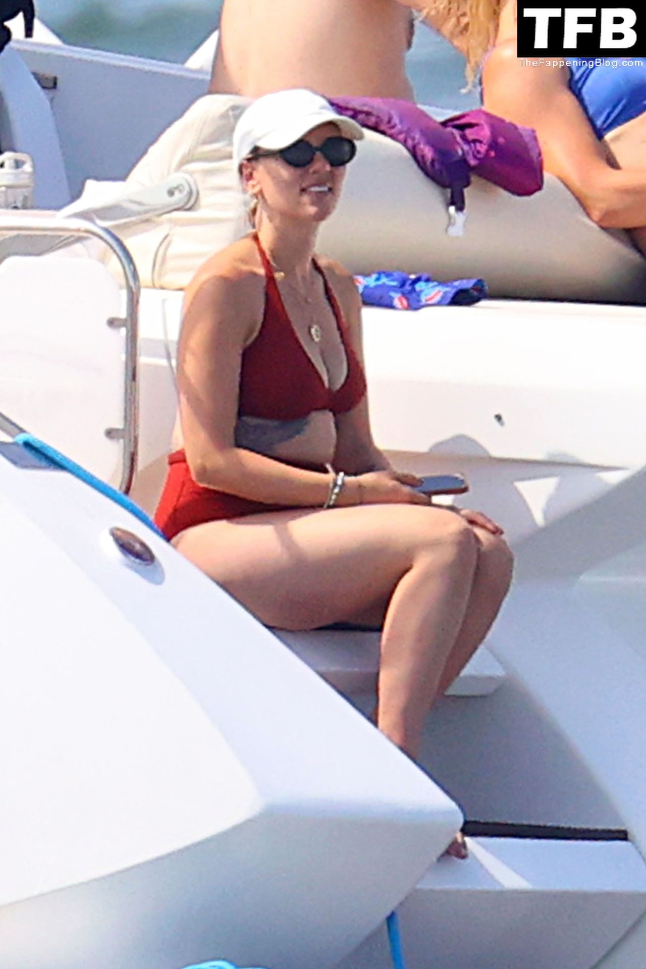 Scarlett Johansson Sexy The Fappening Blog 26 - Scarlett Johansson Hits the Ocean in a Red Bikini in East Hampton (97 Photos)