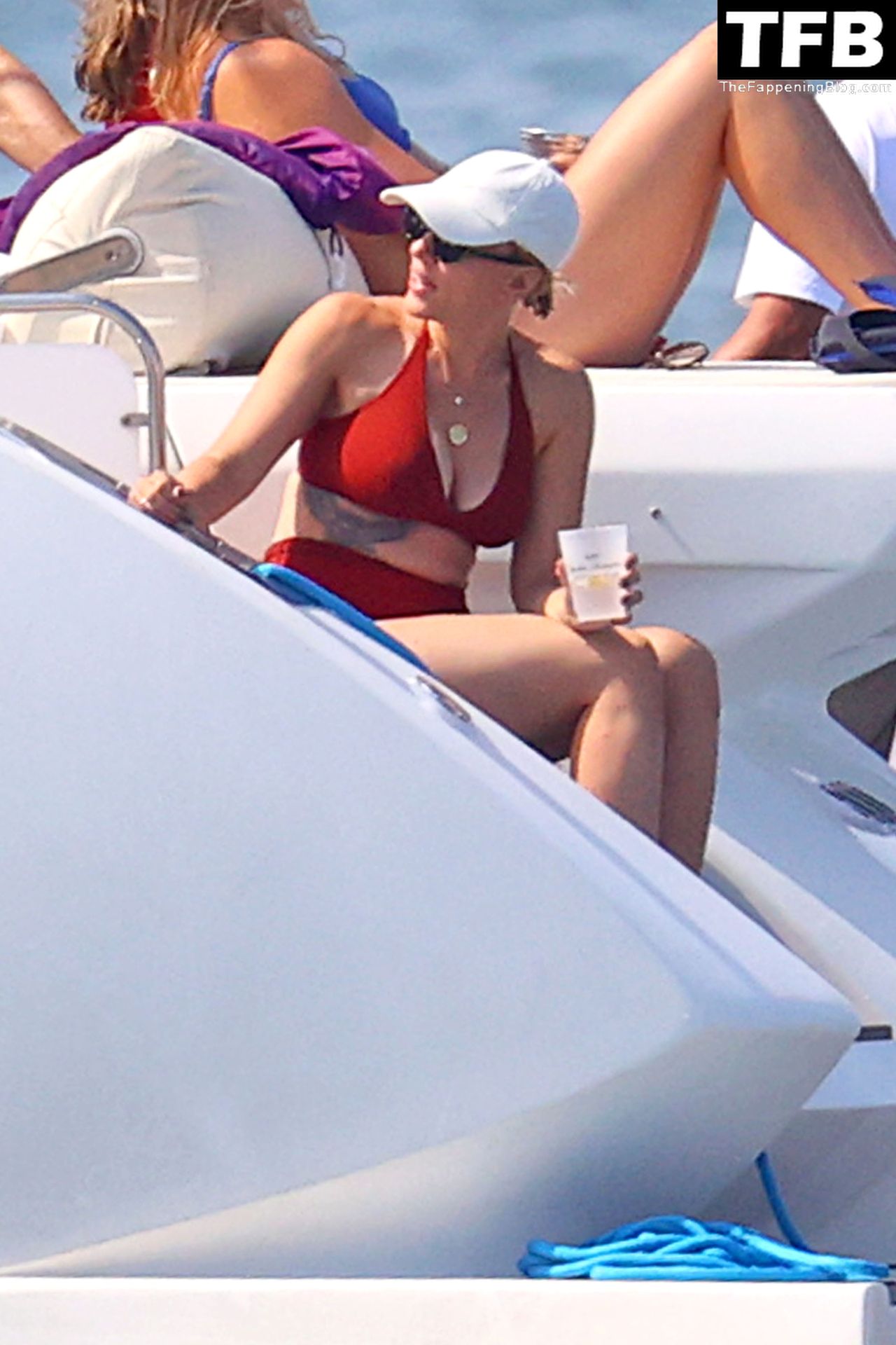 Scarlett Johansson Sexy The Fappening Blog 34 - Scarlett Johansson Hits the Ocean in a Red Bikini in East Hampton (97 Photos)
