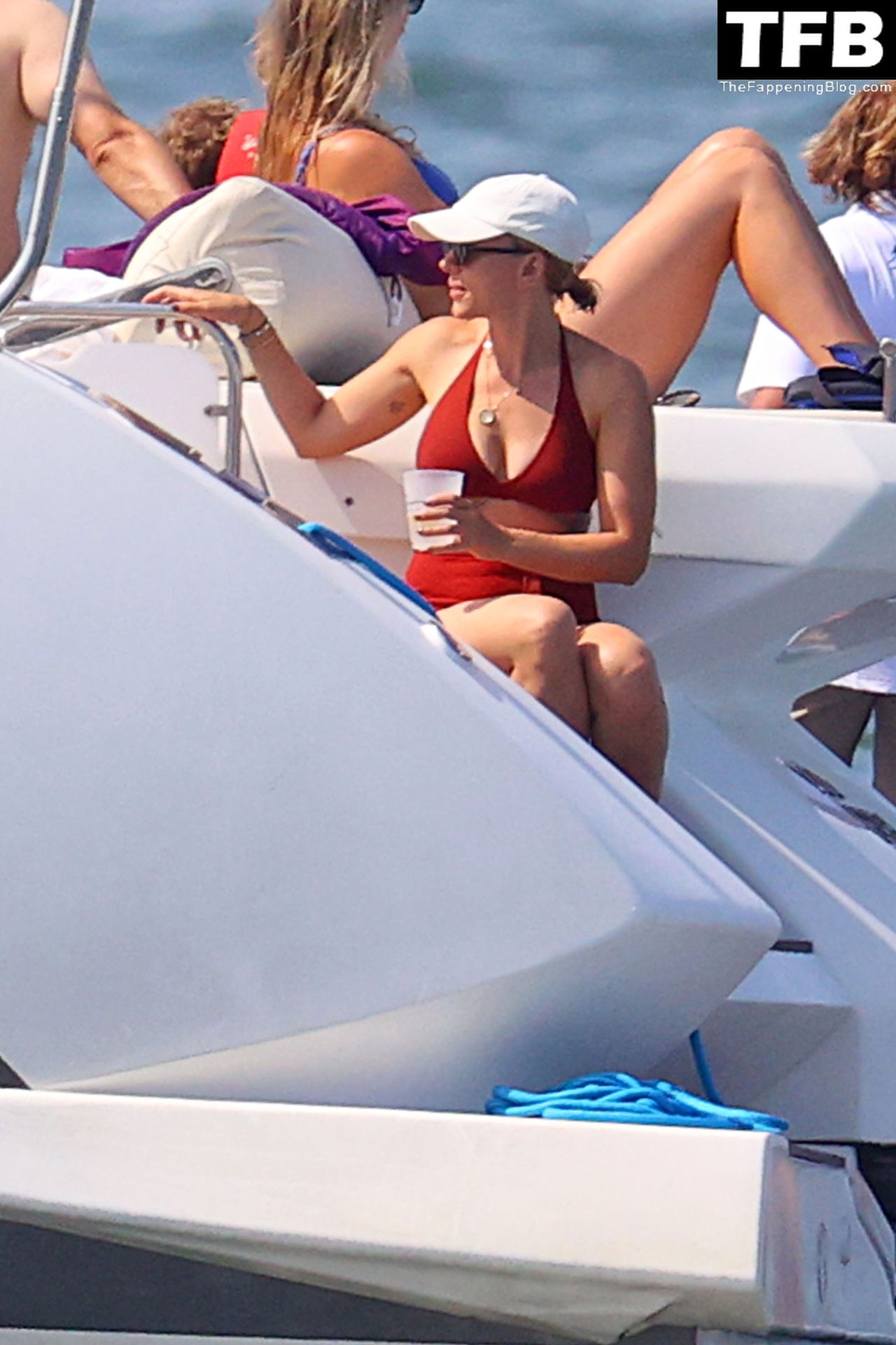 Scarlett Johansson Sexy The Fappening Blog 38 - Scarlett Johansson Hits the Ocean in a Red Bikini in East Hampton (97 Photos)