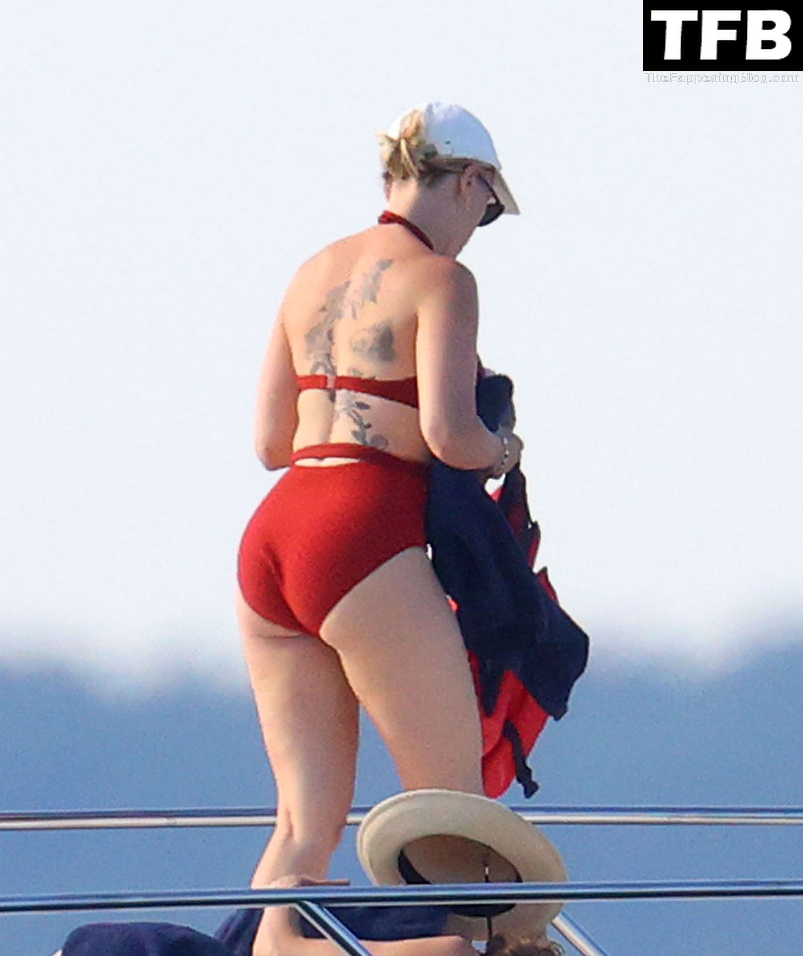Scarlett Johansson Sexy The Fappening Blog 5 - Scarlett Johansson Hits the Ocean in a Red Bikini in East Hampton (97 Photos)