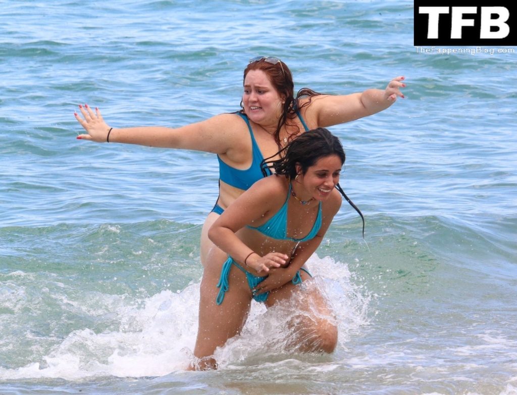 Camila Cabello Sexy The Fappening Blog 33 2 1024x782 - Camila Cabello Enjoys a Beach Day with Her Girls (38 Photos)