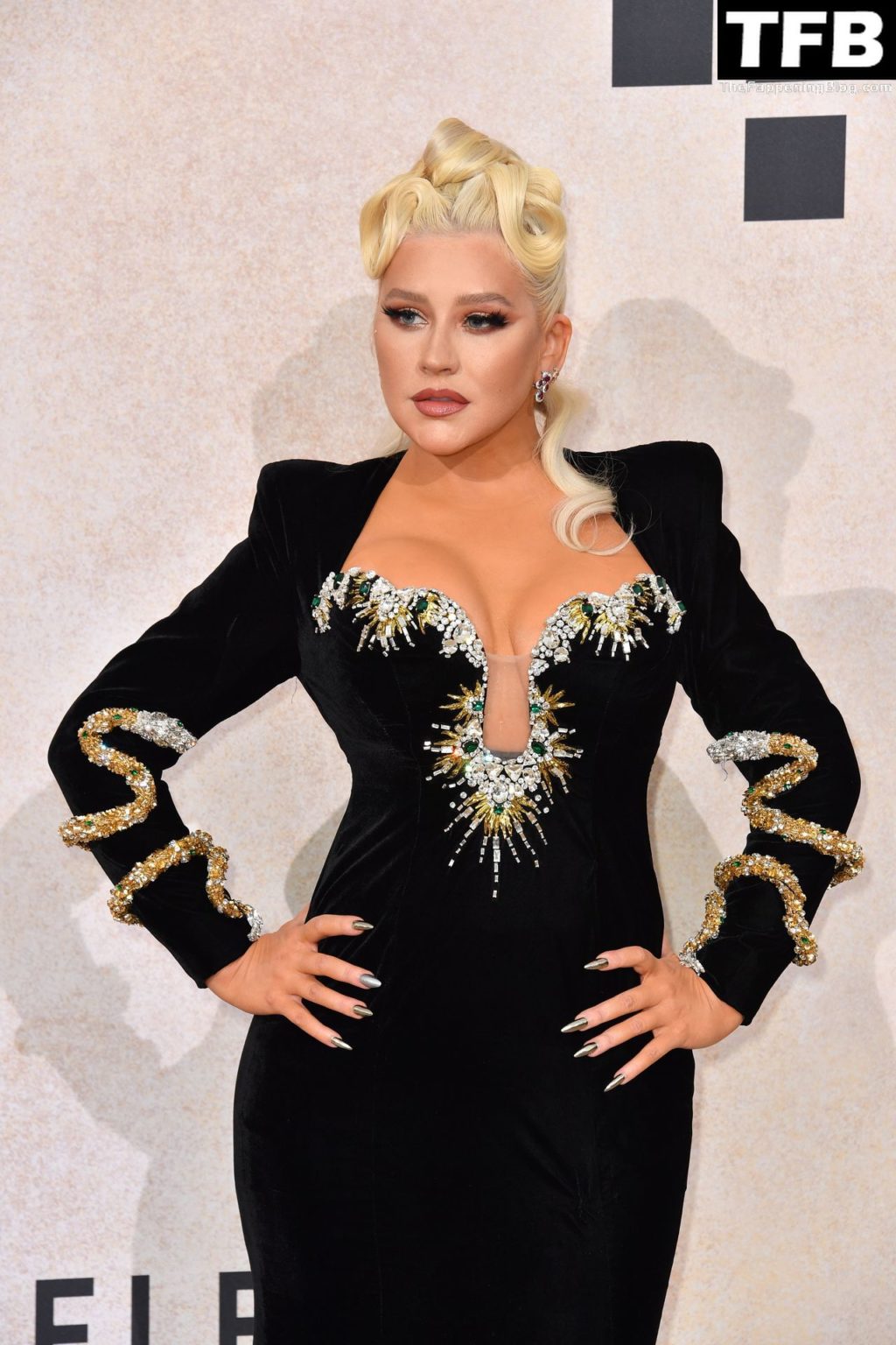 Christina Aguilera Sexy The Fappening Blog 18 1024x1536 - Christina Aguilera Displays Nice Cleavage at the amfAR Gala Cannes 2022 in Cap d’Antibes (79 Photos)