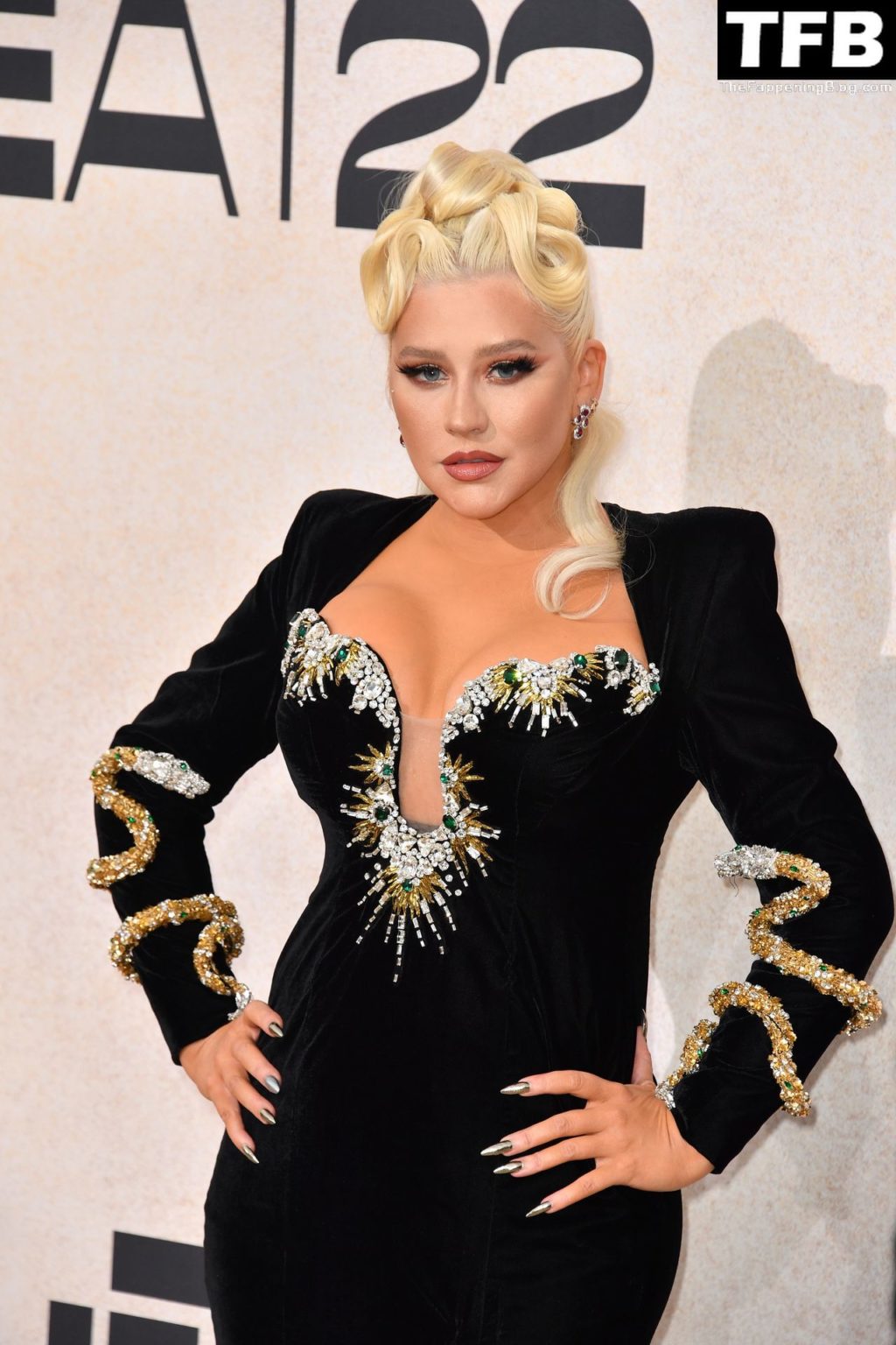Christina Aguilera Sexy The Fappening Blog 29 1024x1536 - Christina Aguilera Displays Nice Cleavage at the amfAR Gala Cannes 2022 in Cap d’Antibes (79 Photos)