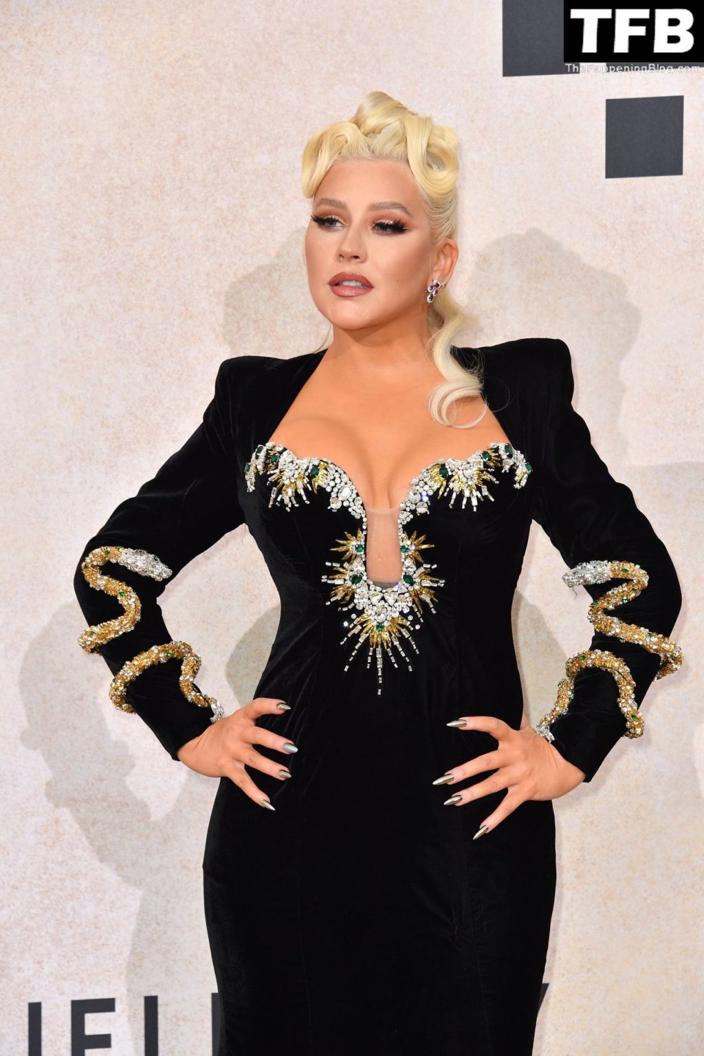 Christina Aguilera Sexy The Fappening Blog 31 1024x1536 - Christina Aguilera Displays Nice Cleavage at the amfAR Gala Cannes 2022 in Cap d’Antibes (79 Photos)