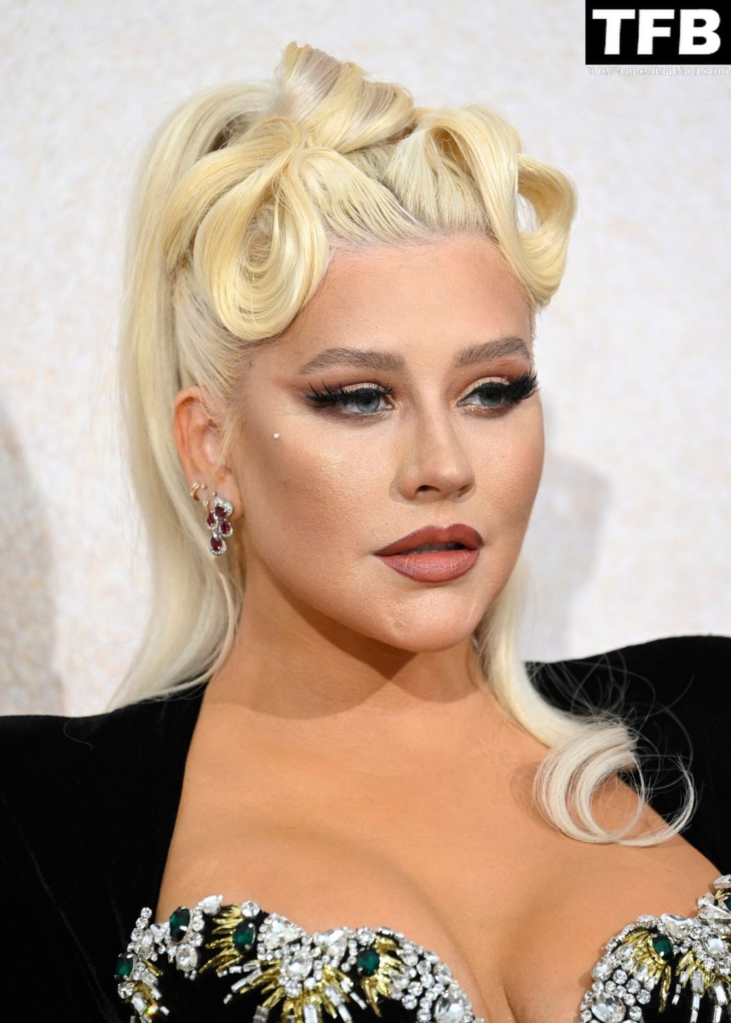 Christina Aguilera Sexy The Fappening Blog 34 1024x1434 - Christina Aguilera Displays Nice Cleavage at the amfAR Gala Cannes 2022 in Cap d’Antibes (79 Photos)
