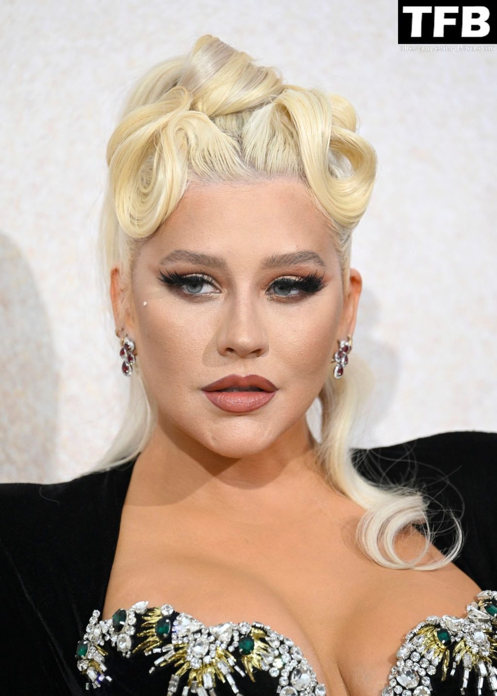Christina Aguilera Sexy The Fappening Blog 35 1024x1434 - Christina Aguilera Displays Nice Cleavage at the amfAR Gala Cannes 2022 in Cap d’Antibes (79 Photos)