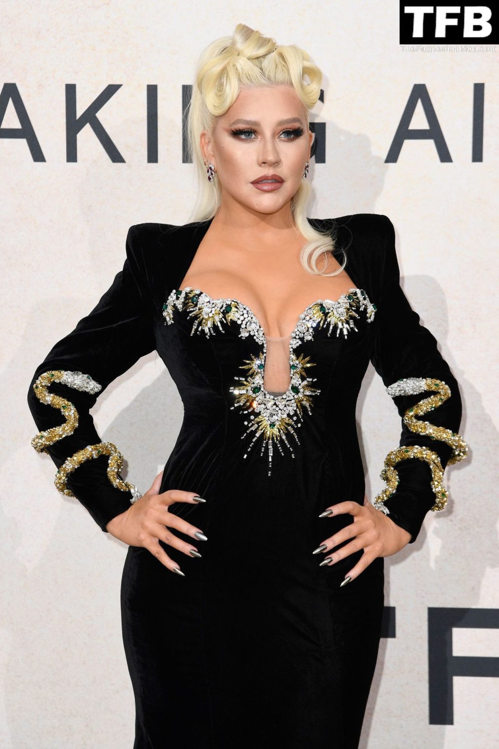 Christina Aguilera Sexy The Fappening Blog 39 1024x1536 - Christina Aguilera Displays Nice Cleavage at the amfAR Gala Cannes 2022 in Cap d’Antibes (79 Photos)