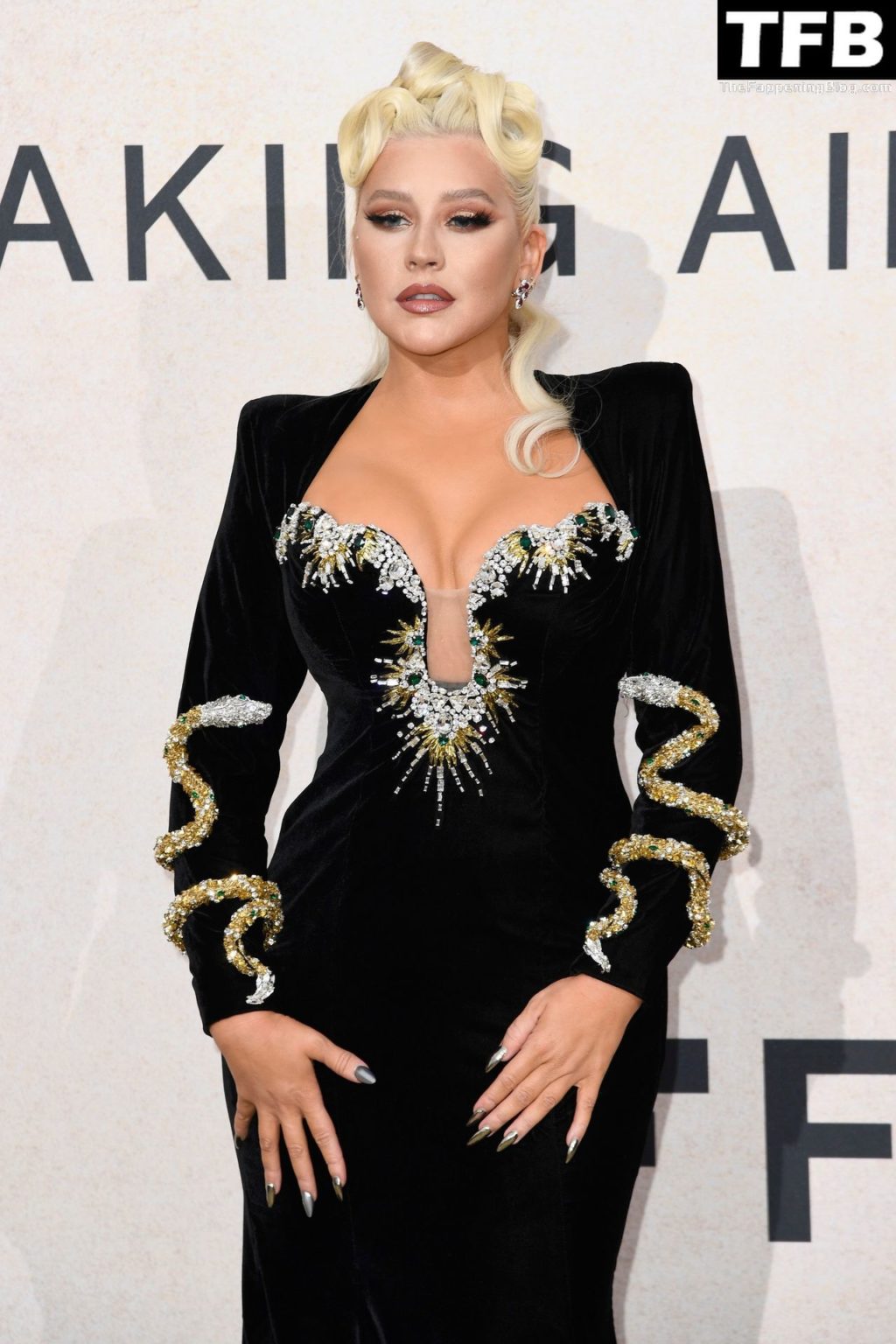 Christina Aguilera Sexy The Fappening Blog 45 1024x1536 - Christina Aguilera Displays Nice Cleavage at the amfAR Gala Cannes 2022 in Cap d’Antibes (79 Photos)