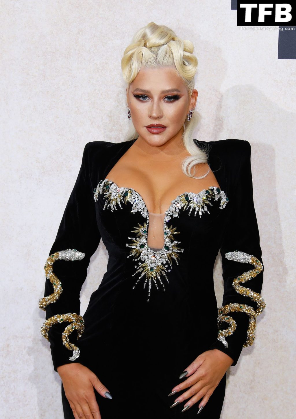 Christina Aguilera Sexy The Fappening Blog 62 1024x1452 - Christina Aguilera Displays Nice Cleavage at the amfAR Gala Cannes 2022 in Cap d’Antibes (79 Photos)