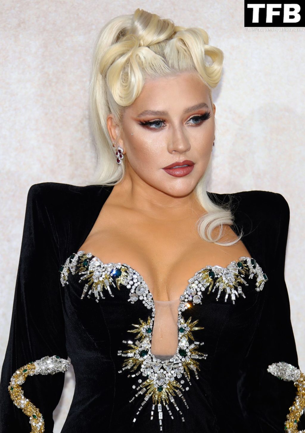 Christina Aguilera Sexy The Fappening Blog 63 1024x1453 - Christina Aguilera Displays Nice Cleavage at the amfAR Gala Cannes 2022 in Cap d’Antibes (79 Photos)