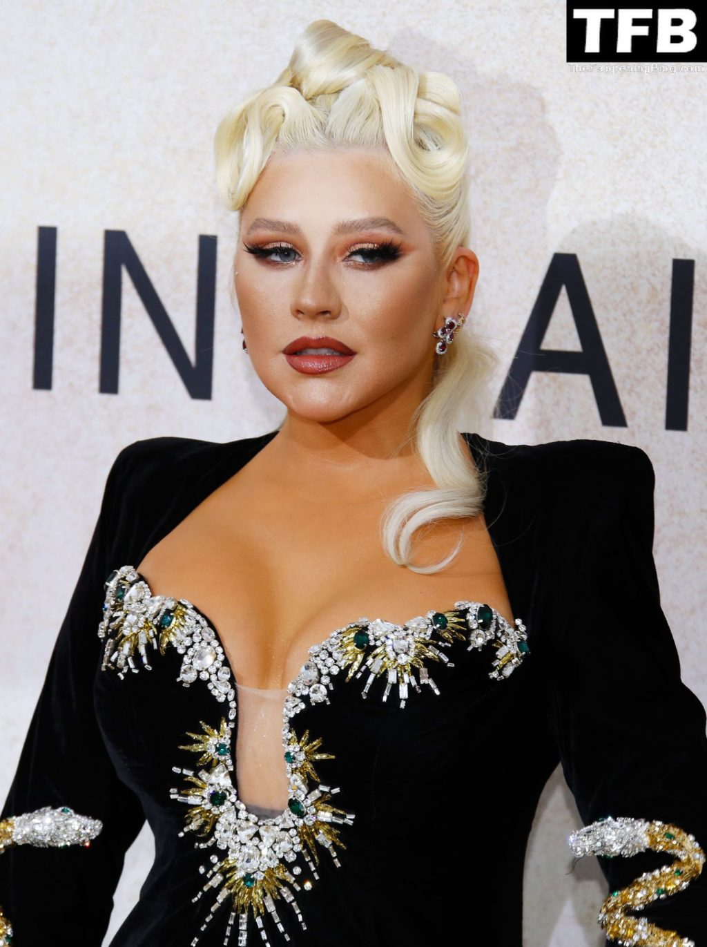 Christina Aguilera Sexy The Fappening Blog 64 1024x1371 - Christina Aguilera Displays Nice Cleavage at the amfAR Gala Cannes 2022 in Cap d’Antibes (79 Photos)