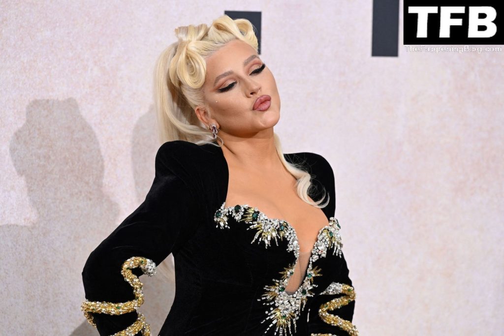 Christina Aguilera Sexy The Fappening Blog 75 1024x683 - Christina Aguilera Displays Nice Cleavage at the amfAR Gala Cannes 2022 in Cap d’Antibes (79 Photos)
