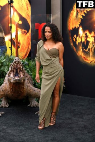 Christina Milian Sexy The Fappening Blog 1 1024x1535 334x500 - Christina Milian Displays Her Sexy Tits & Legs at the “Jurassic World: Dominion” Premiere in Hollywood (27 Photos)