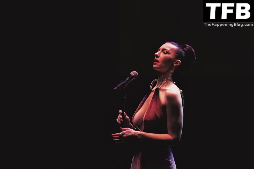 Chrysta Bell Sexy The Fappening Blog 4 1024x683 - Chrysta Bell Displays Her Sexy Tits on Stage at the Auditorium Parco della Musica (11 Photos)