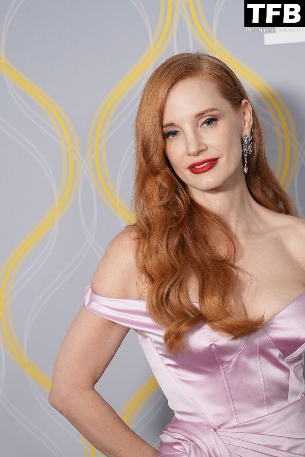 Jessica Chastain Sexy The Fappening Blog 28 1024x1534 - Jessica Chastain Shows Off Her Sexy Tits at the 75th Annual Tony Awards in NYC (46 Photos)
