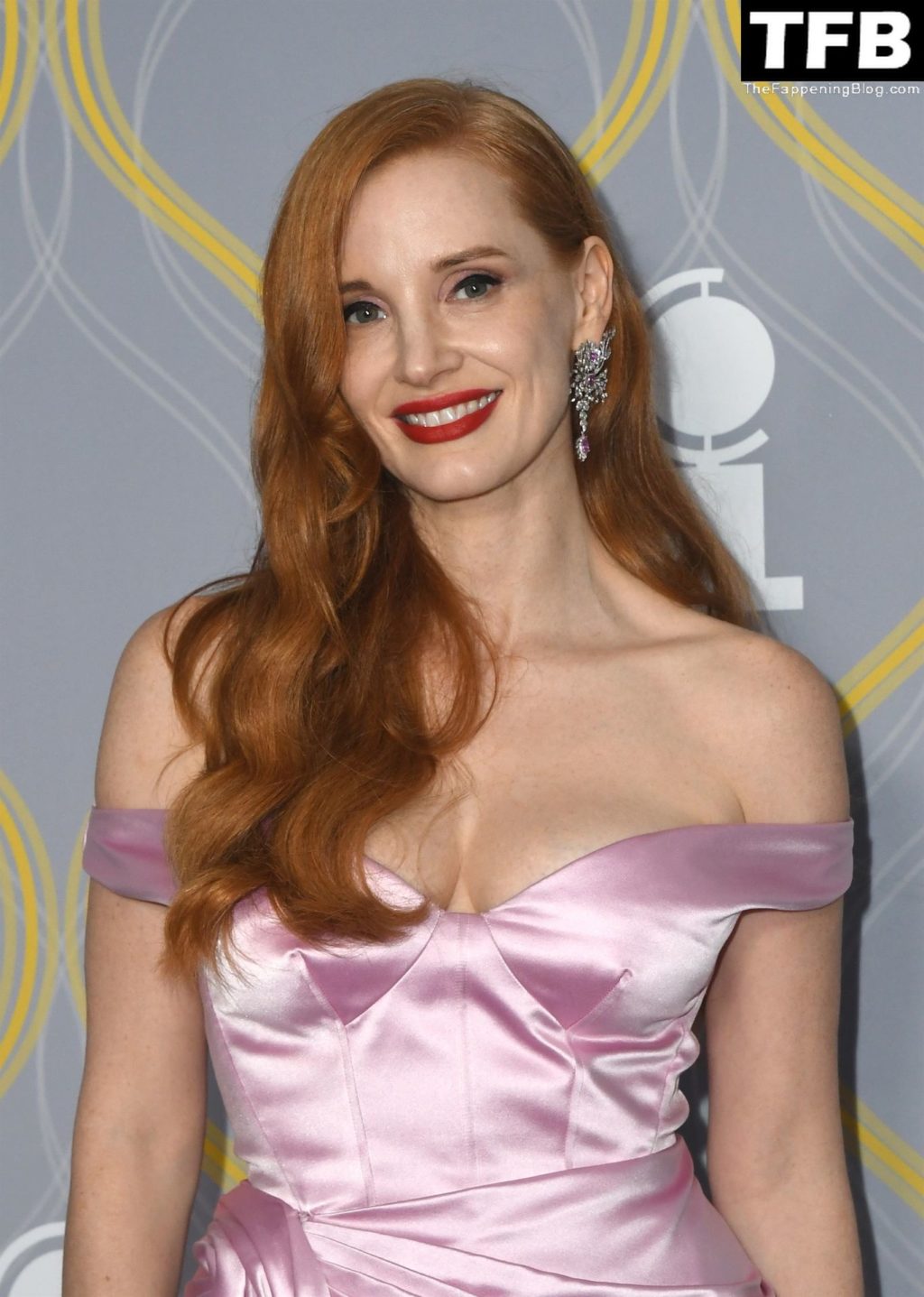 Jessica Chastain Sexy The Fappening Blog 37 1024x1437 - Jessica Chastain Shows Off Her Sexy Tits at the 75th Annual Tony Awards in NYC (46 Photos)