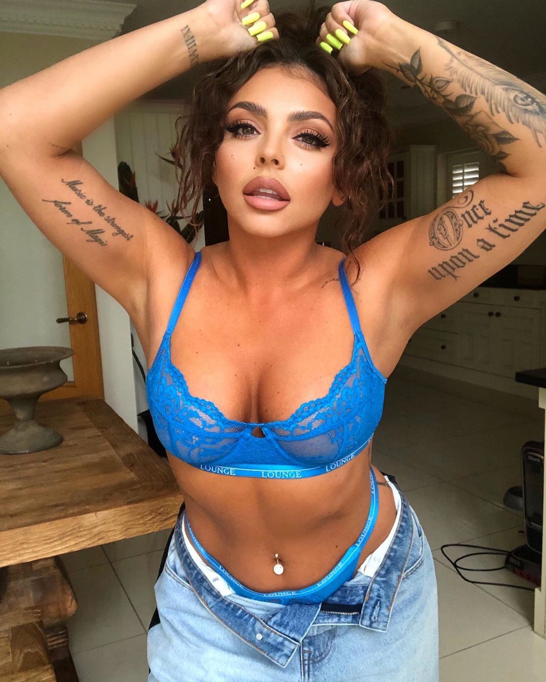 Jesy Nelson Sexy Lingerie TheFappeningPro 16 - Jesy Nelson Showed Tits And Tattoos In Lingerie (27 Photos)