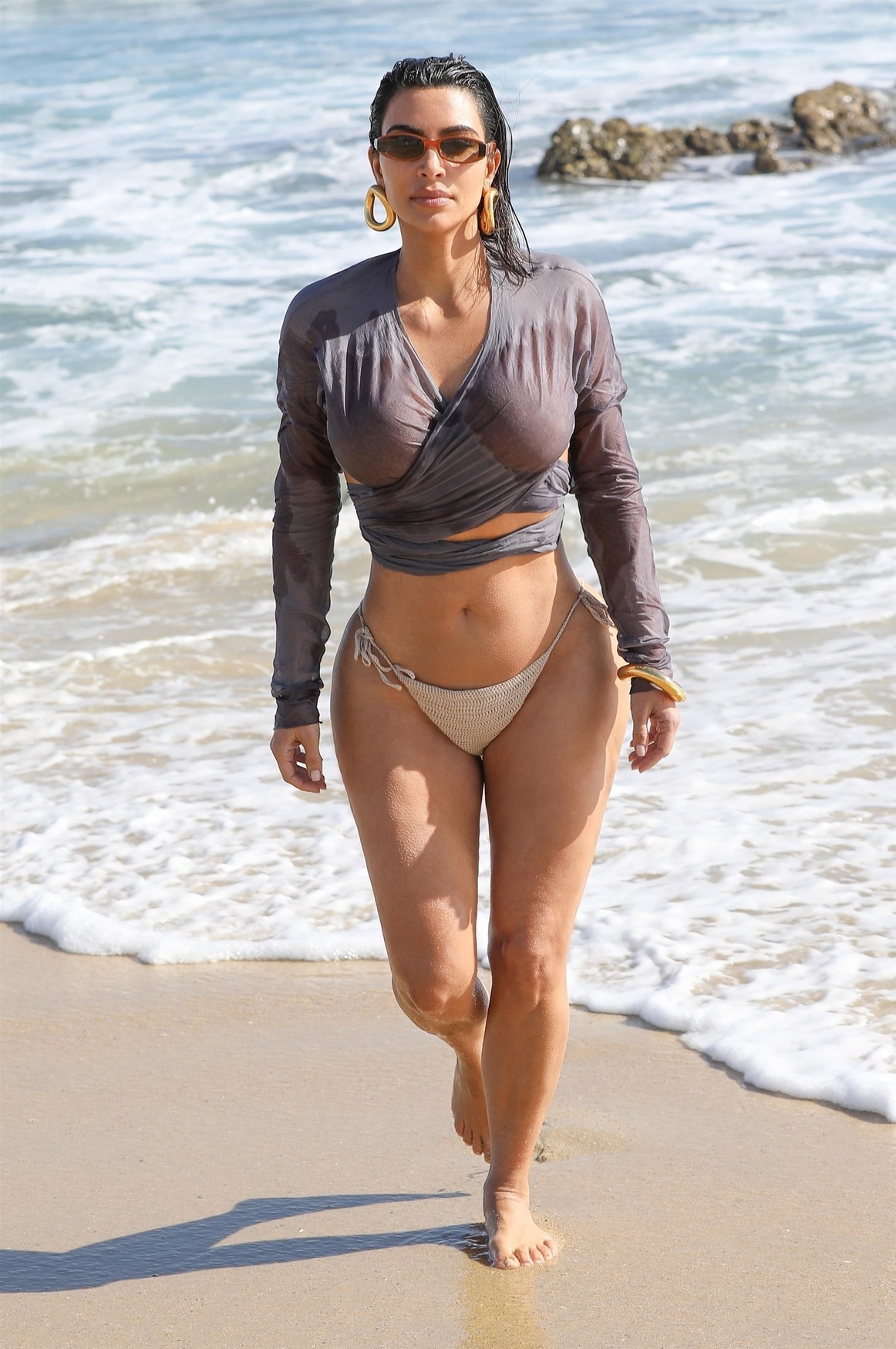 Kim Kardashian Sexy See Through TheFappening.Pro 6 - Kim Kardashian Sexy And See Through (15 Photos)