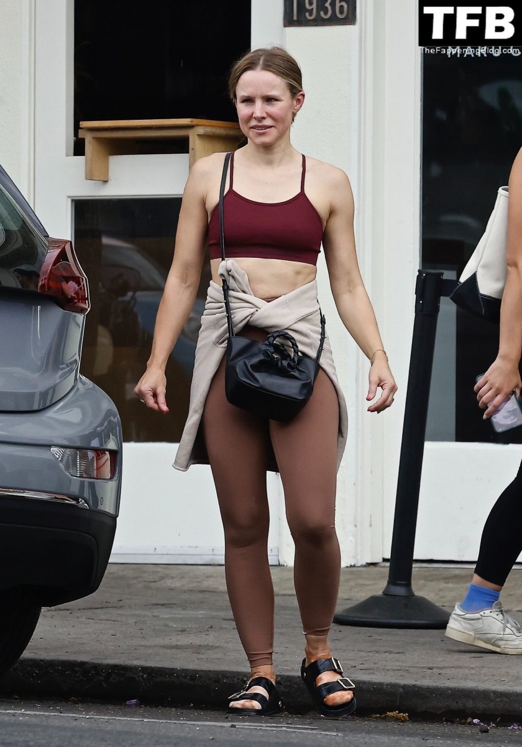 Kristen Bell Sexy The Fappening Blog 3 1024x1465 - Kristen Bell Wraps Up a Sweaty Gym Session in Los Feliz (15 Photos)