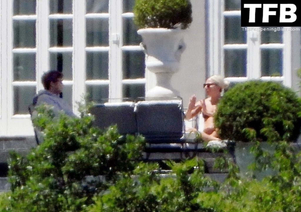 Lady Gaga Sexy The Fappening Blog 30 1024x721 - Lady Gaga Shows Off Her Bikini Body on Villa Bonomi (63 Photos)