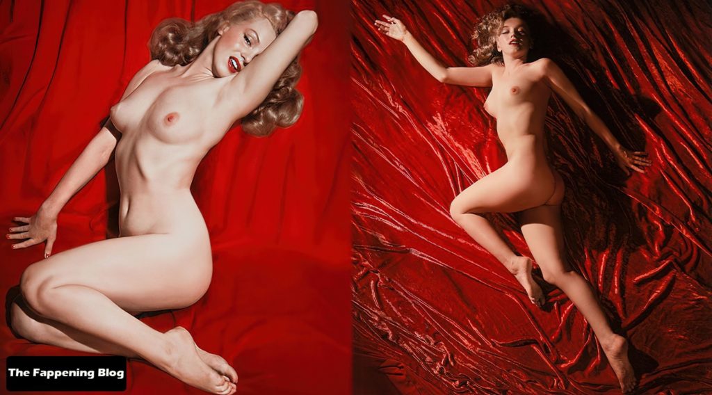 Marilyn Monroe Nude The Fappening Blog 3 1024x568 - Marilyn Monroe Nude – Red Velvet (12 Photos)