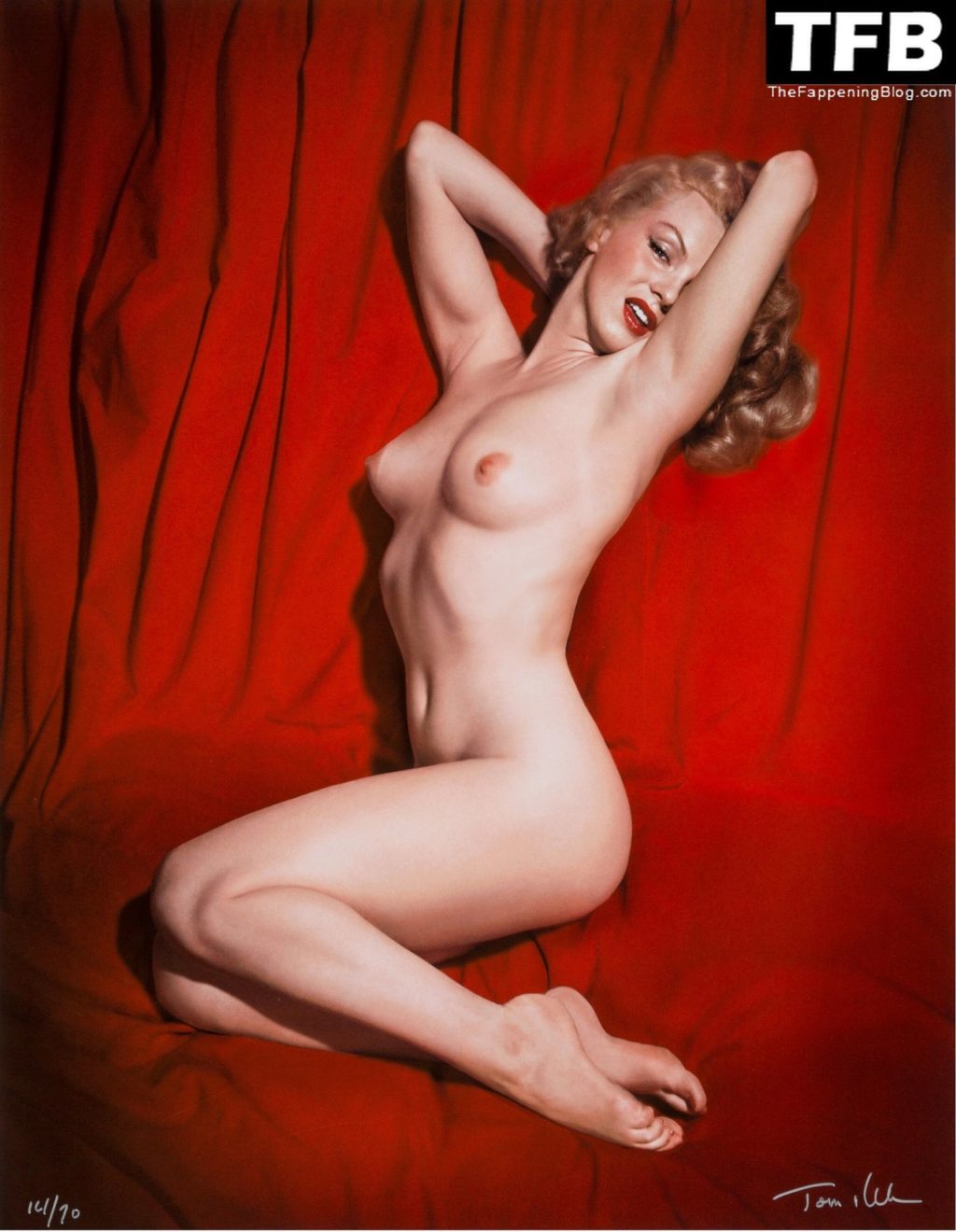 Marilyn Monroe Nude The Fappening Blog 4 1024x1320 - Marilyn Monroe Nude – Red Velvet (12 Photos)