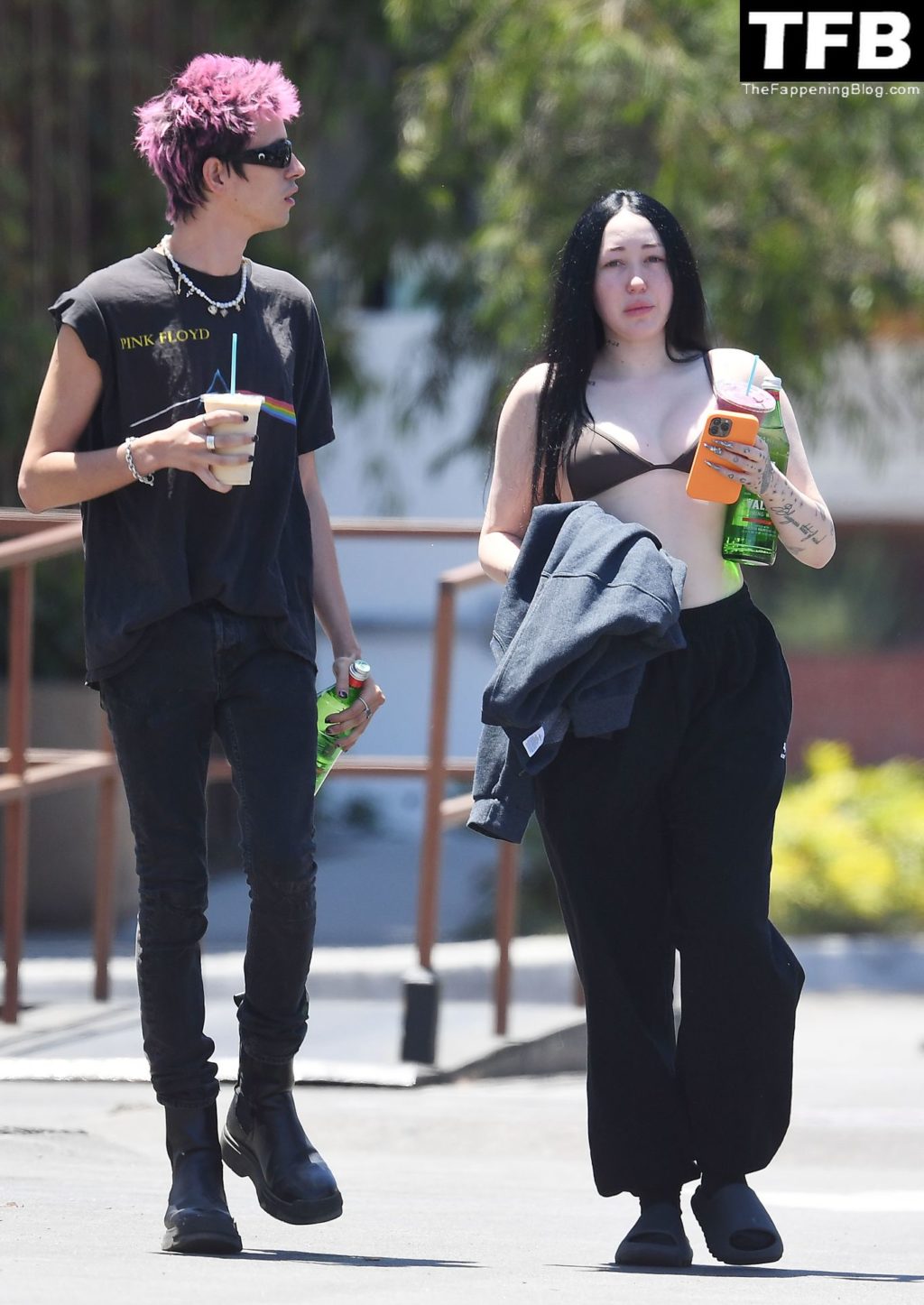 Noah Cyrus Sexy The Fappening Blog 16 1024x1446 - Noah Cyrus Slips Into a Bikini Top Cooling Off From the Sweltering Heat with Her Boyfriend in LA (17 Photos)