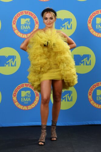 Rita Ora Sexy In Yellow Dress At MTV EMAs 2020 TheFappening.Pro 1 333x500 - Rita Ora Sexy At MTV EMAs (22 Photos)