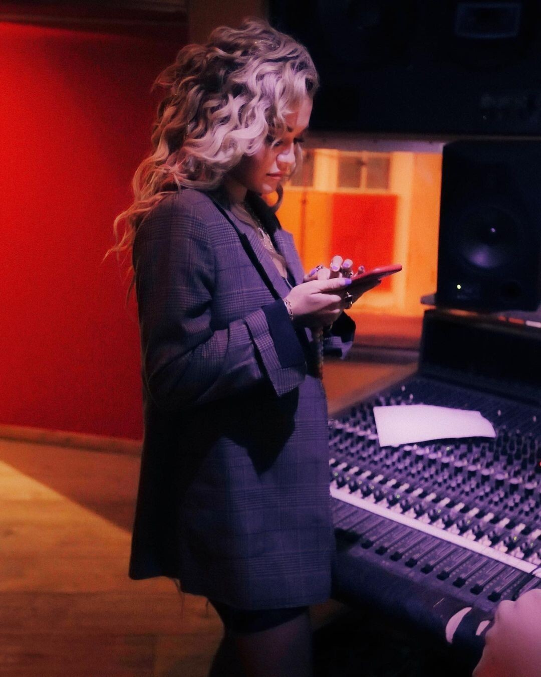 Rita Ora Showed Her Tits Without A Bra In The Recording Studio TheFappeningPro 4 - Rita Ora In See Through Top (26 Photos)