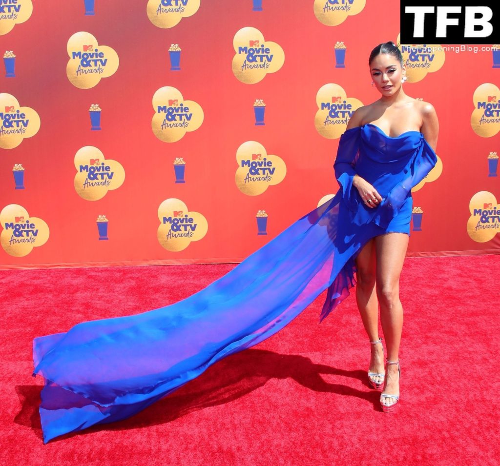 Vanessa Hudgens Sexy The Fappening Blog 106 1024x955 - Vanessa Hudgens Looks Hot in a Blue Dress at the 2022 MTV Movie & TV Awards in Santa Monica (121 Photos)