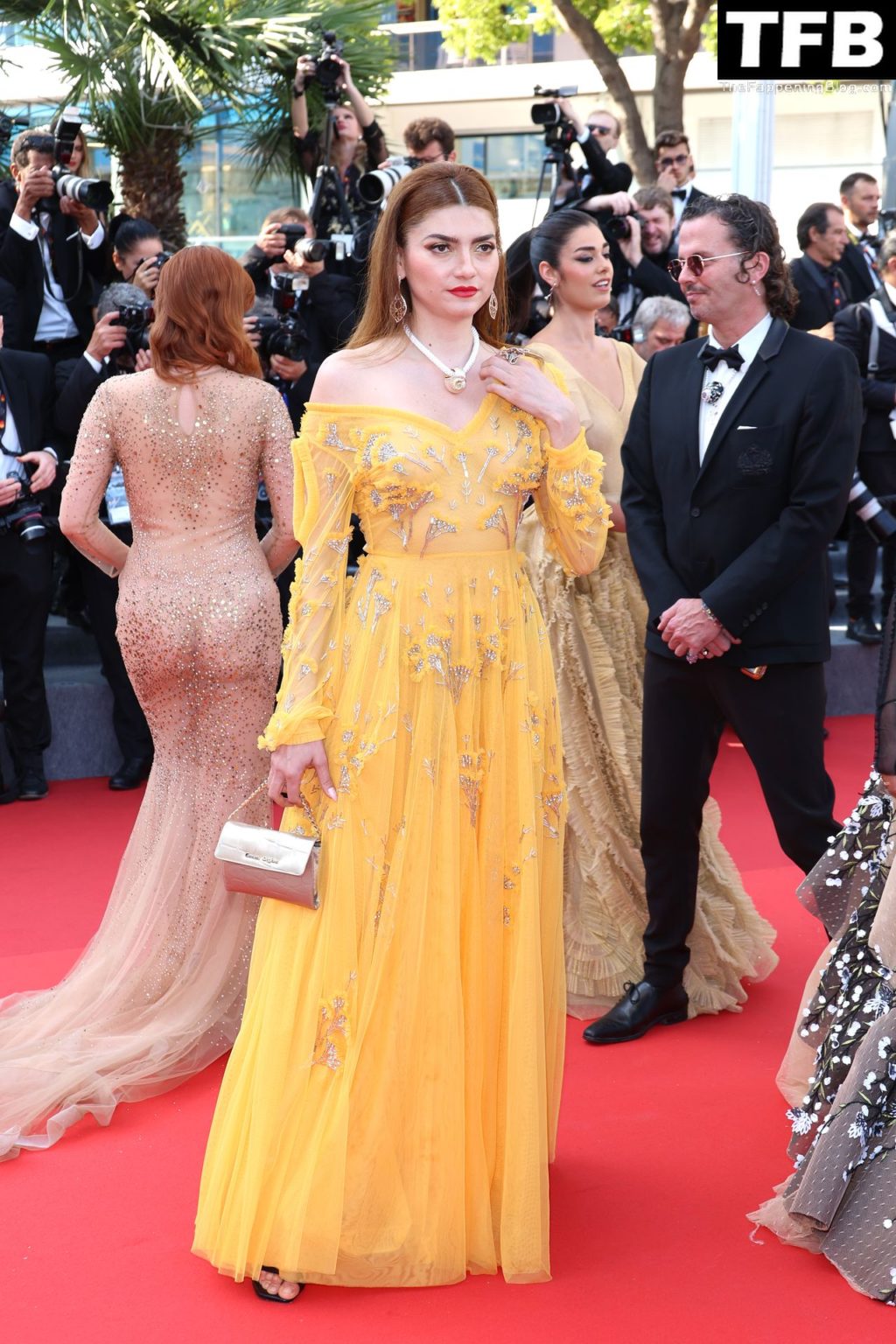 Blanca Blanco Sexy The Fappening Blog 10 2 1024x1536 - Blanca Blanco Looks Hot in a See-Through Yellow Dress at the 75th Annual Cannes Film Festival (25 Photos)
