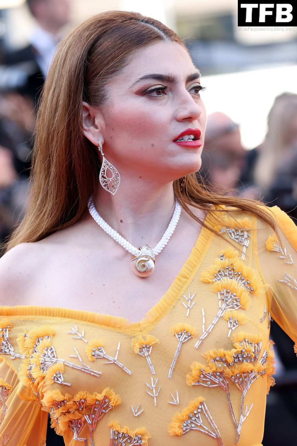 Blanca Blanco Sexy The Fappening Blog 12 2 1024x1536 - Blanca Blanco Looks Hot in a See-Through Yellow Dress at the 75th Annual Cannes Film Festival (25 Photos)