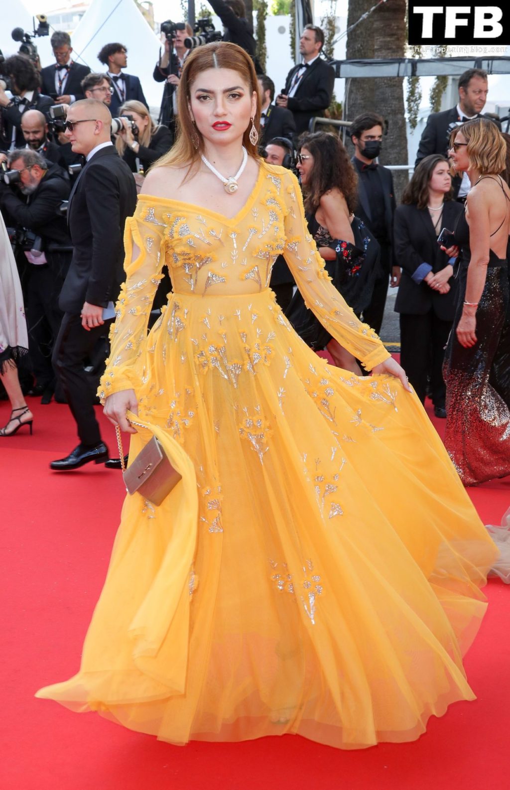 Blanca Blanco Sexy The Fappening Blog 16 2 1024x1586 - Blanca Blanco Looks Hot in a See-Through Yellow Dress at the 75th Annual Cannes Film Festival (25 Photos)