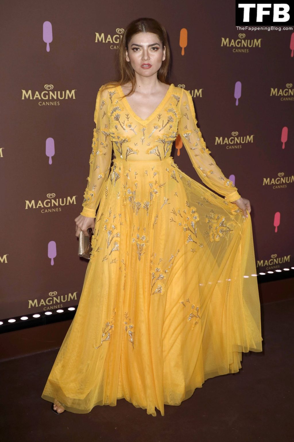Blanca Blanco Sexy The Fappening Blog 24 2 1024x1540 - Blanca Blanco Looks Hot in a See-Through Yellow Dress at the 75th Annual Cannes Film Festival (25 Photos)