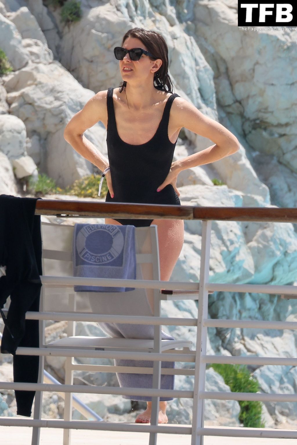 Charlotte Casiraghi Sexy The Fappening Blog 12 1024x1535 - Charlotte Casiraghi is Seen in a Black Swimsuit at Eden Roc Hotel (69 Photos)