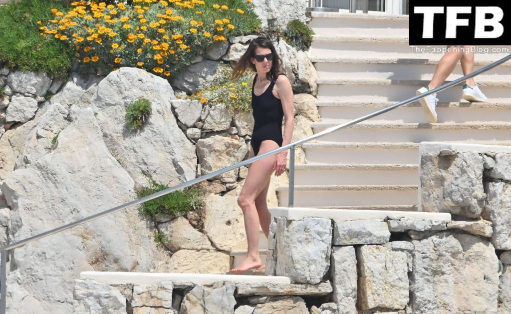 Charlotte Casiraghi Sexy The Fappening Blog 28 1024x629 - Charlotte Casiraghi is Seen in a Black Swimsuit at Eden Roc Hotel (69 Photos)