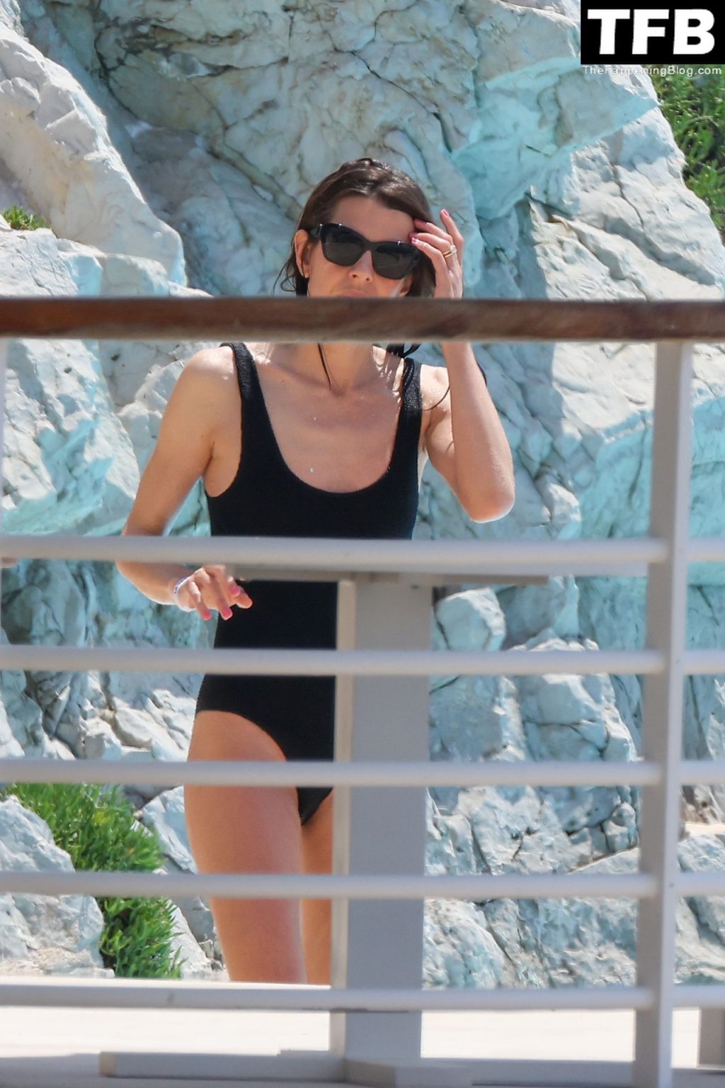 Charlotte Casiraghi Sexy The Fappening Blog 6 1024x1535 - Charlotte Casiraghi is Seen in a Black Swimsuit at Eden Roc Hotel (69 Photos)