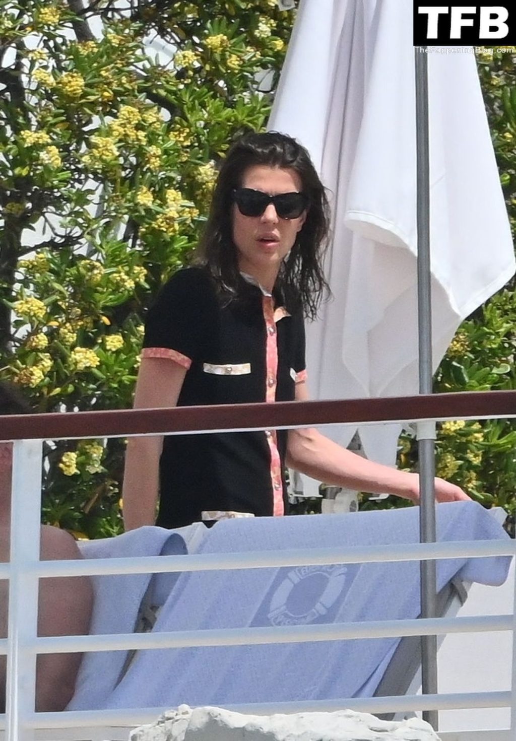 Charlotte Casiraghi Sexy The Fappening Blog 68 1024x1471 - Charlotte Casiraghi is Seen in a Black Swimsuit at Eden Roc Hotel (69 Photos)