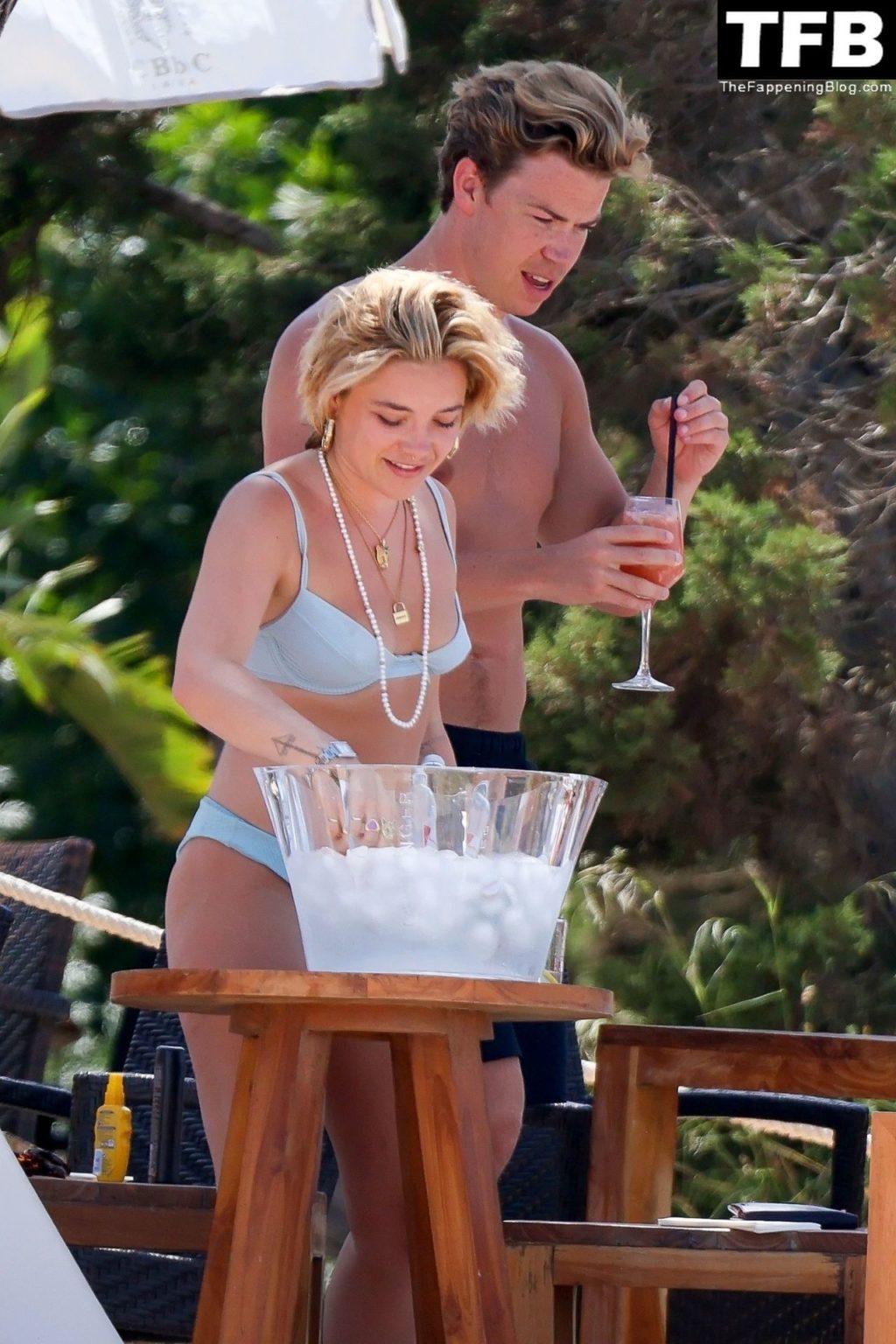 Florence Pugh Sexy The Fappening Blog 12 1024x1536 - Florence Pugh & Will Poulter Enjoy a Flirty Beach Day in Ibiza (14 Photos)